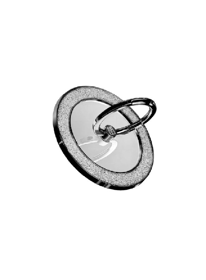 LEVELO Nova Glitter Magsafe Phone Ring Holder - Black - Image 2